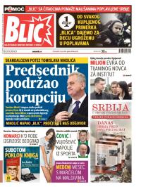 Blic - broj 6217, 5. jun 2014.