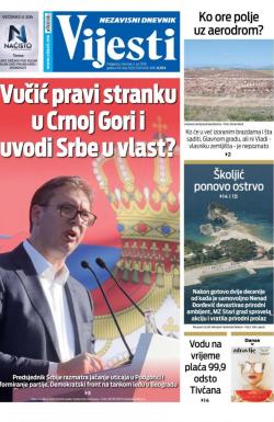 Vijesti - broj 7628, 4. jul 2019.