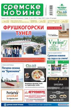 Sremske Novine - broj 3303, 19. jun 2024.