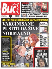 Blic - broj 8637, 16. mar 2021.