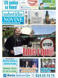 Nove Subotičke novine - broj 40, 2. okt 2015.