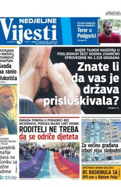 Vijesti - broj 6733, 18. dec 2016.