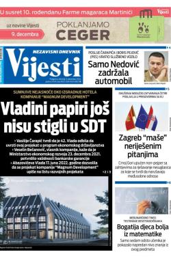 Vijesti - broj 9559, 5. dec 2024.