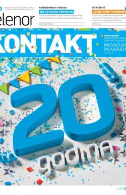 Telenor Kontakt - broj 19, 1. jun 2016.