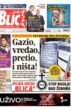 Blic - broj 6561, 22. maj 2015.