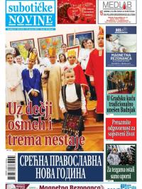 Nove Subotičke novine - broj 251, 14. jan 2022.