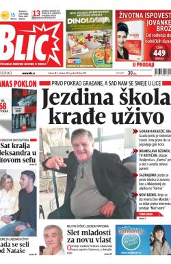 Blic - broj 5981, 5. okt 2013.