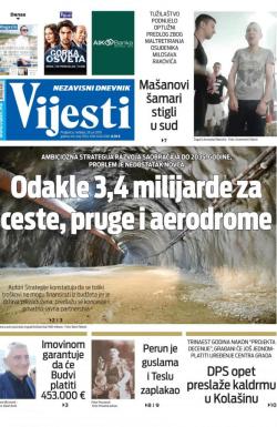 Vijesti - broj 7652, 28. jul 2019.