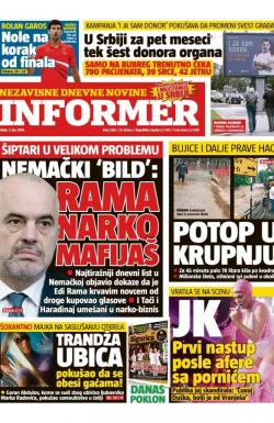 Informer - broj 2166, 7. jun 2019.