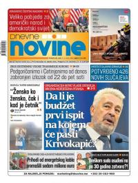 Dnevne novine - broj 2832, 9. nov 2020.