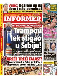 Informer - broj 2577, 12. okt 2020.