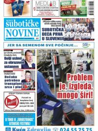 Nove Subotičke novine - broj 66, 13. apr 2018.