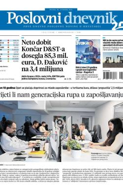 Poslovni Dnevnik - broj 5208, 30. okt 2024.