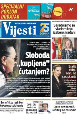 Vijesti - broj 8844, 24. nov 2022.