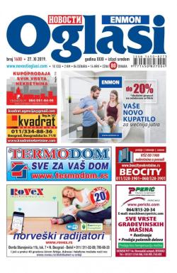 Novosti oglasi - broj 1600, 27. nov 2019.