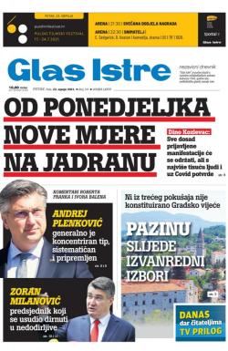 Glas Istre - broj 201, 23. jul 2021.