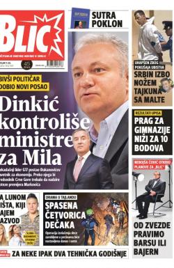 Blic - broj 7685, 9. jul 2018.