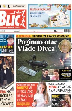 Blic - broj 6073, 8. jan 2014.