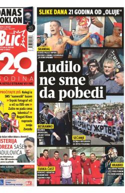 Blic - broj 6997, 6. avg 2016.