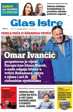 Glas Istre - broj 313, 13. nov 2020.