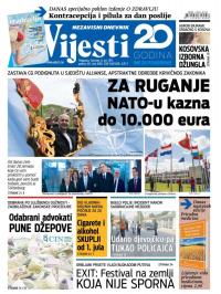 Vijesti - broj 6901, 8. jun 2017.