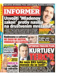 Informer - broj 3207, 1. nov 2022.