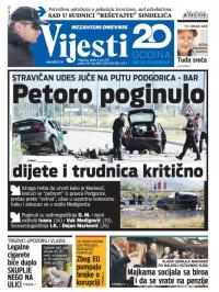 Vijesti - broj 6902, 9. jun 2017.