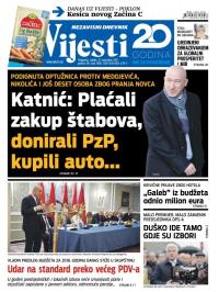 Vijesti - broj 7060, 15. nov 2017.