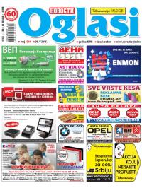 Novosti oglasi - broj 1364, 20. maj 2015.