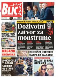 Blic - broj 7889, 2. feb 2019.