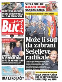 Blic - broj 7704, 28. jul 2018.