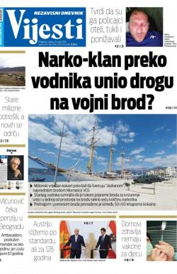 Vijesti - broj 7556, 20. apr 2019.