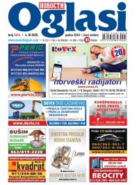 Novosti oglasi - broj 1614, 4. mar 2020.