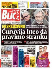 Blic - broj 6789, 8. jan 2016.