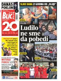 Blic - broj 6997, 6. avg 2016.