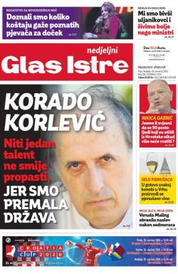 Glas Istre - broj 356, 29. dec 2019.