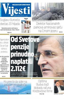 Vijesti - broj 7528, 23. mar 2019.