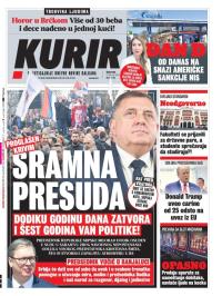 Kurir - broj 3952, 27. feb 2025.