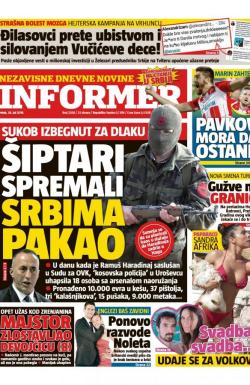 Informer - broj 2208, 26. jul 2019.