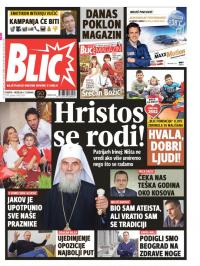 Blic - broj 7506, 6. jan 2018.