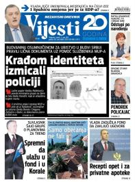 Vijesti - broj 6867, 5. maj 2017.