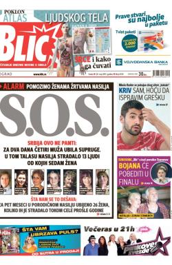 Blic - broj 6559, 20. maj 2015.