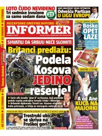 Informer - broj 2156, 27. maj 2019.