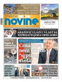 Dnevne novine - broj 2774, 2. sep 2020.