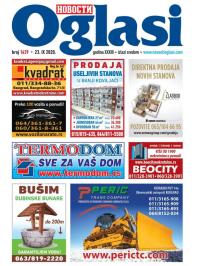 Novosti oglasi - broj 1639, 23. sep 2020.