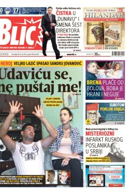 Blic - broj 6270, 28. jul 2014.