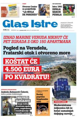 Glas Istre - broj 331, 1. dec 2021.