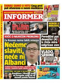 Informer - broj 1914, 8. avg 2018.