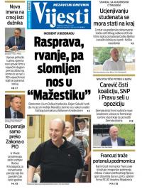 Vijesti - broj 8348, 7. jul 2021.