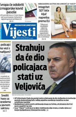 Vijesti - broj 8392, 21. avg 2021.